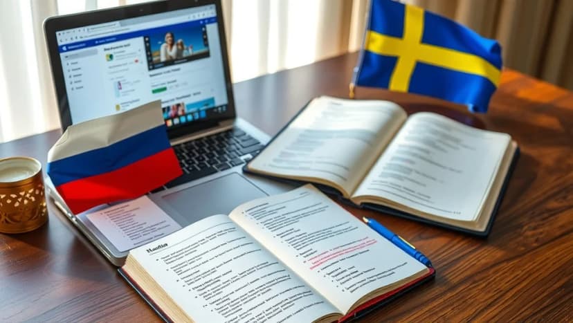 Översättning från ryska till svenska