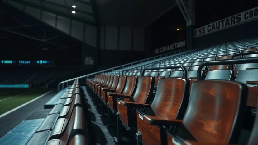 Kameruns avbytarbänk ser väldigt mörk ut